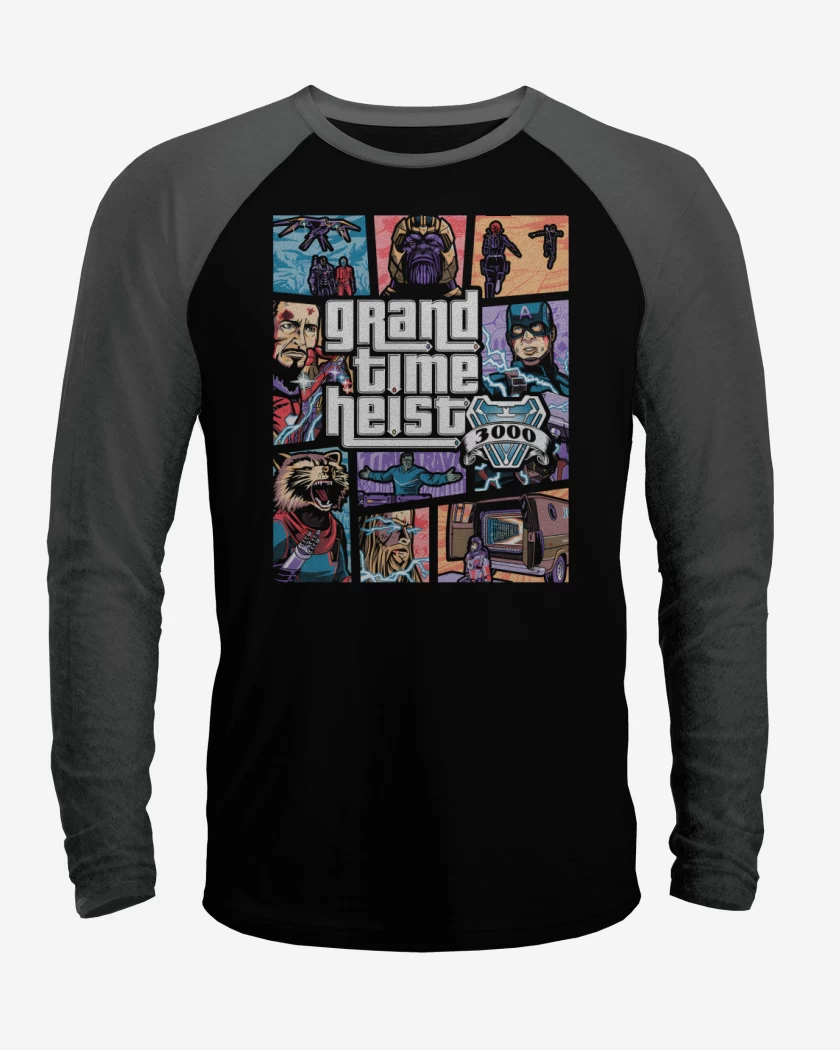 Polera Raglan Grand Time Heist 3000