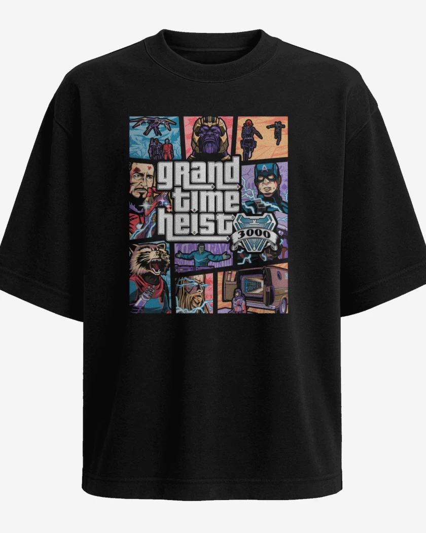 Polera Oversize Grand Time Heist 3000