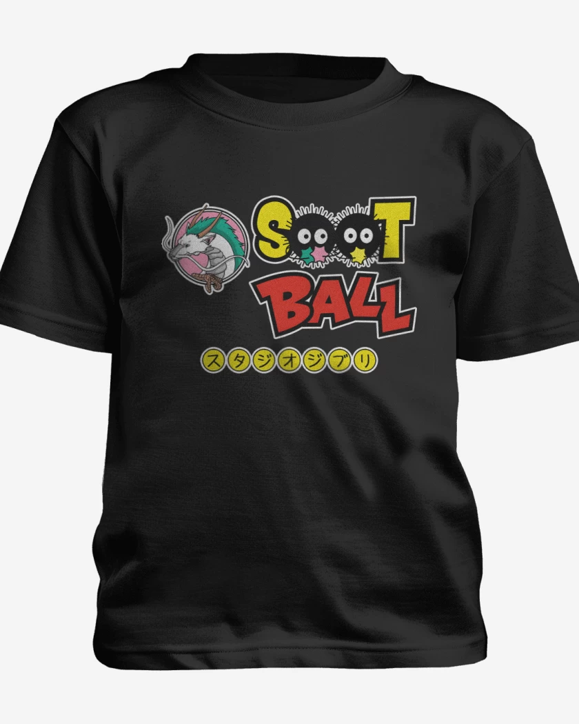 Polera de niño Negro de Soot Ball