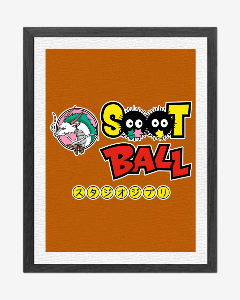 Cuadro decorativo Naranjo de Soot Ball
