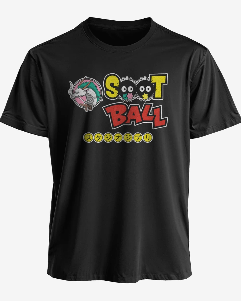 Polera premium Negro de Soot Ball