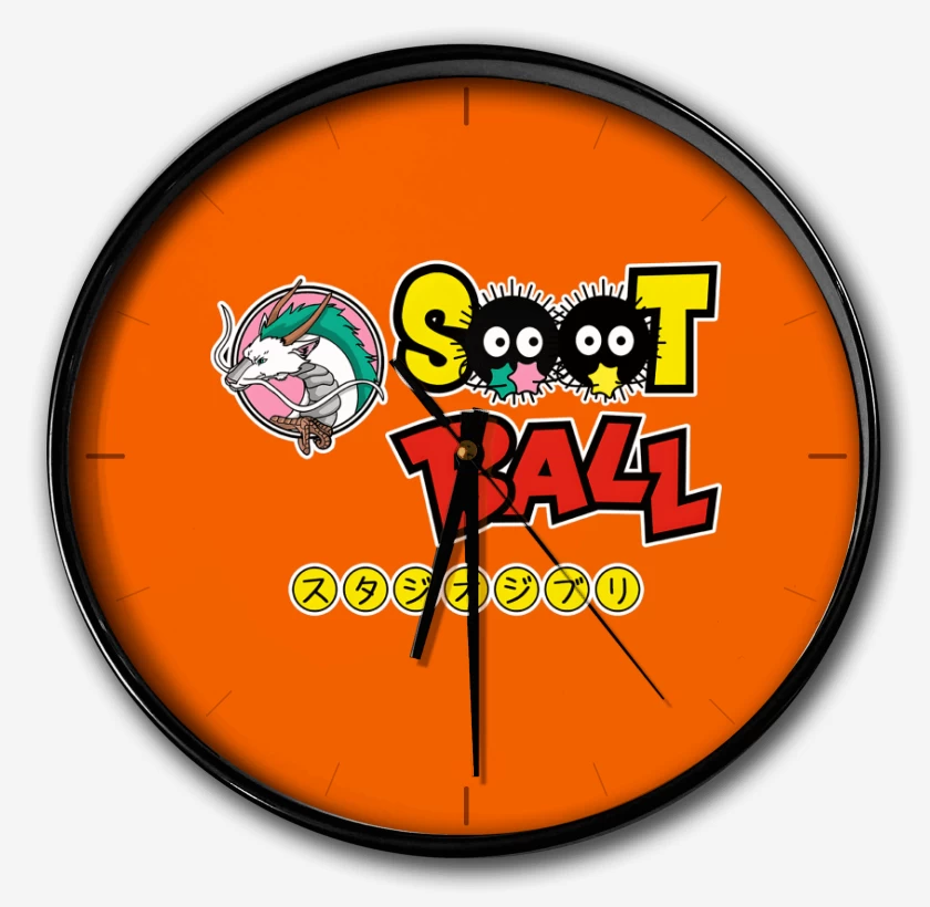 Reloj Naranjo de Soot Ball