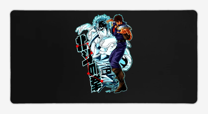 Mouse pad Gamer Negro de Kenshiro!