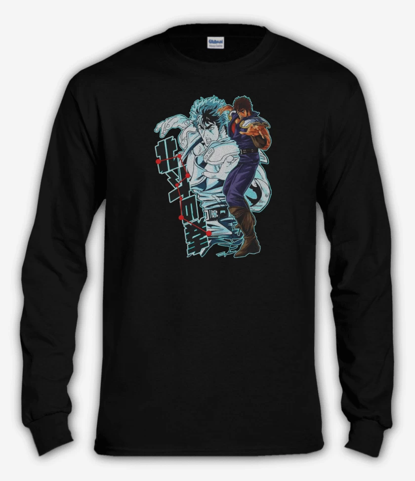 Polera manga larga Negro de Kenshiro!