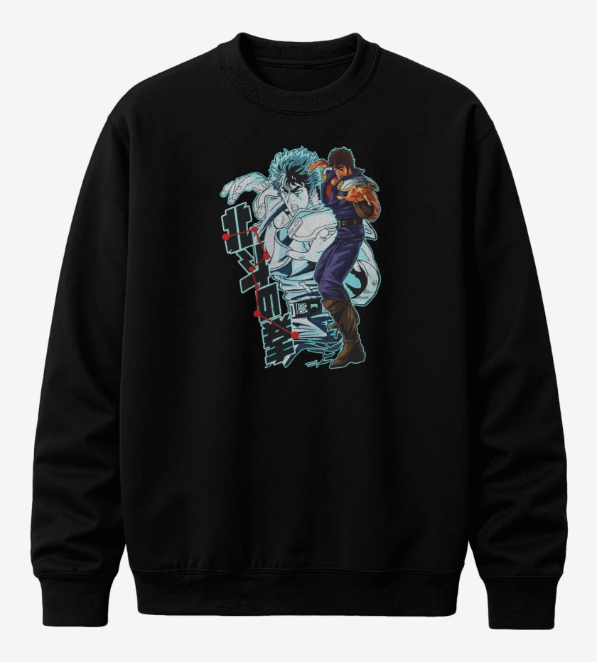 Poleron polo Negro de Kenshiro!