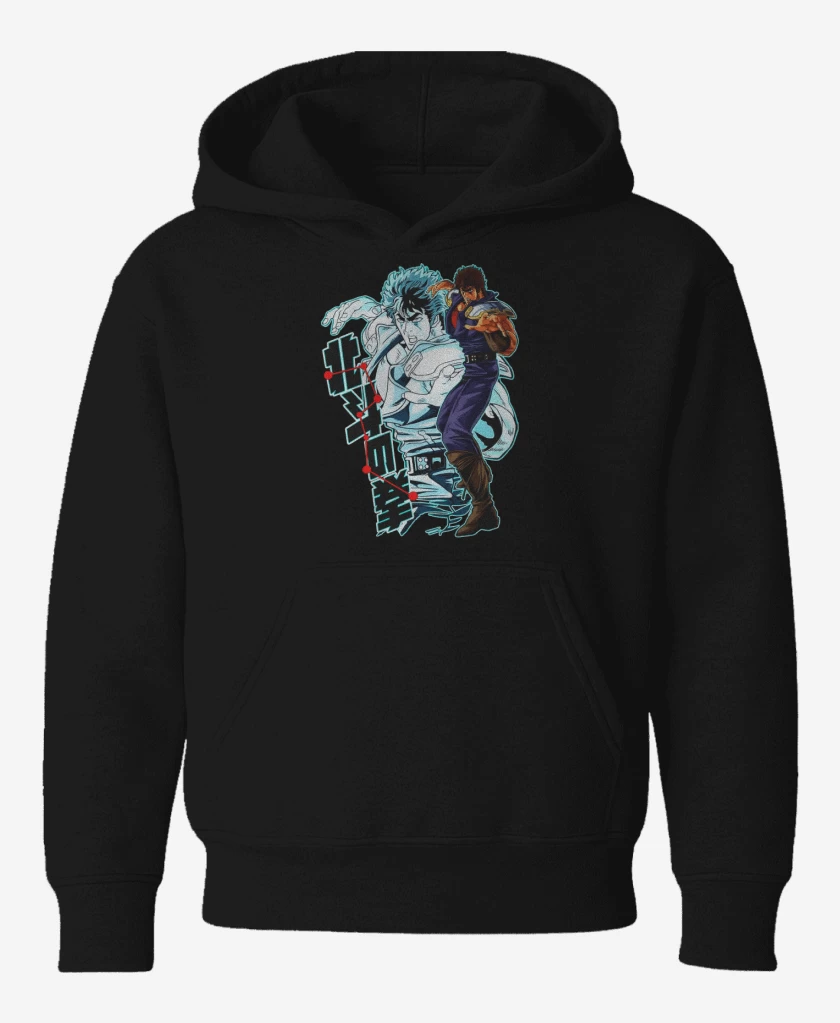 Poleron de niño Negro de Kenshiro!