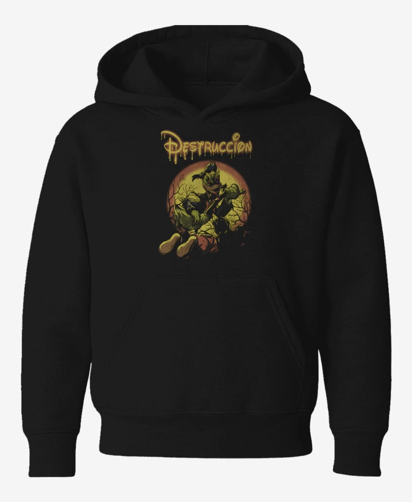 Poleron de niño Negro de Destruction