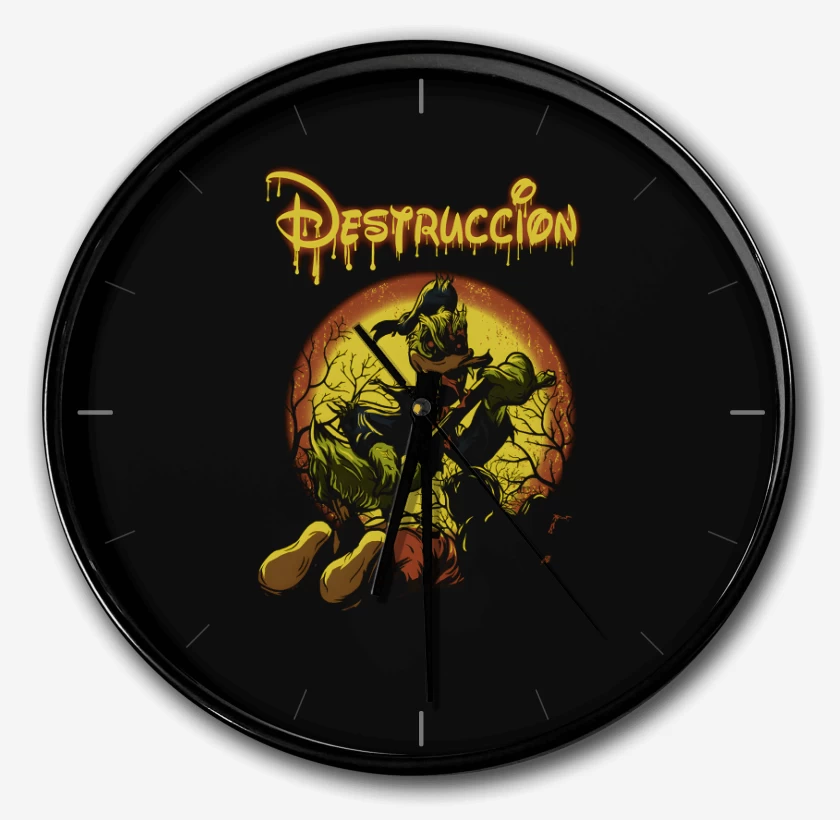 Reloj Negro de Destruction