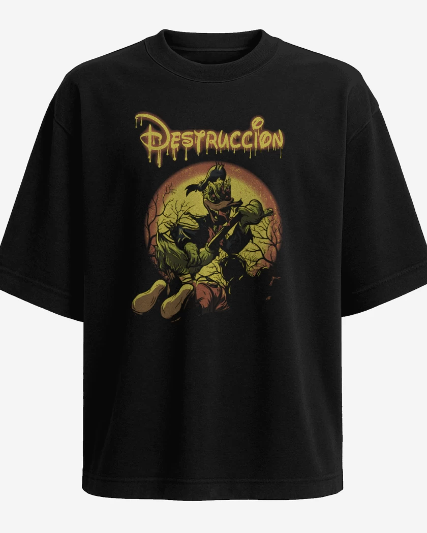 Polera Oversize Destruction