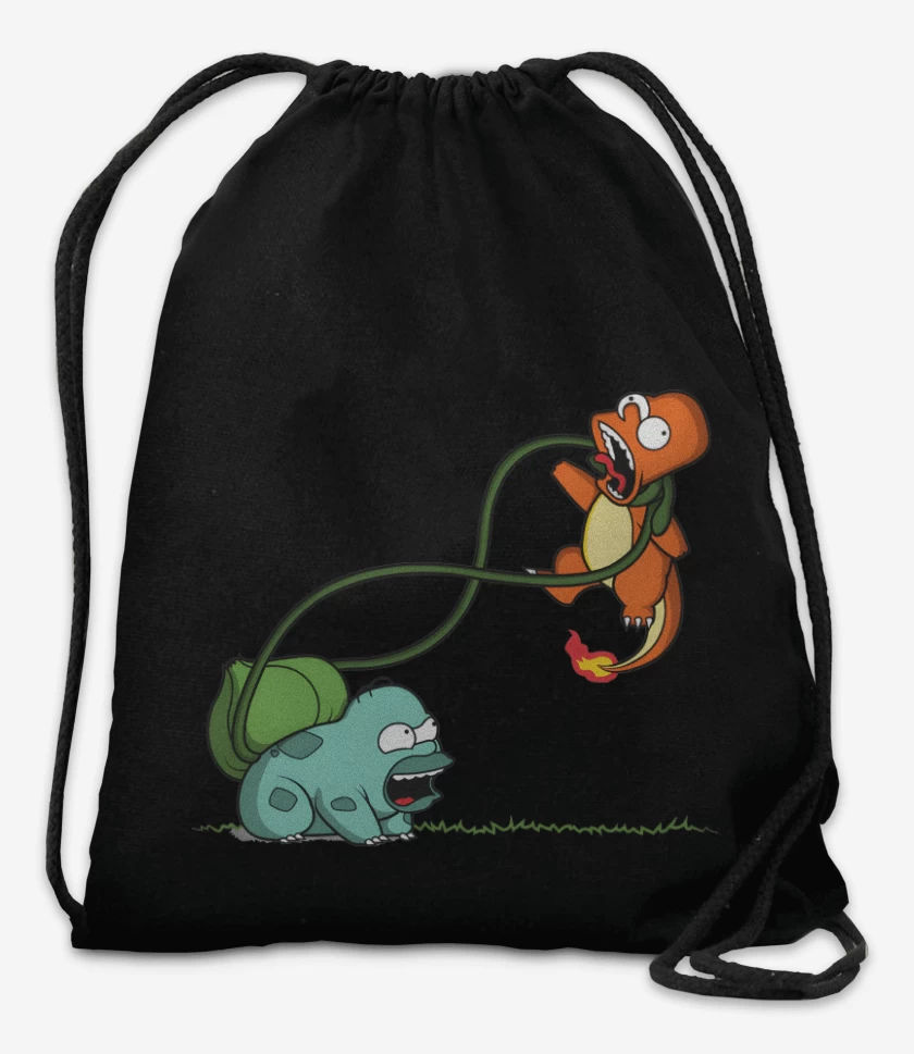 Mochila Negro de Homersaur vs Bartmander 