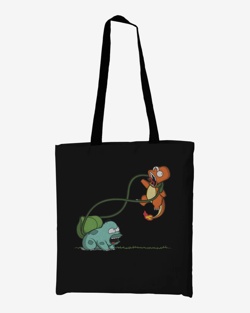 Totebag Homersaur vs Bartmander 
