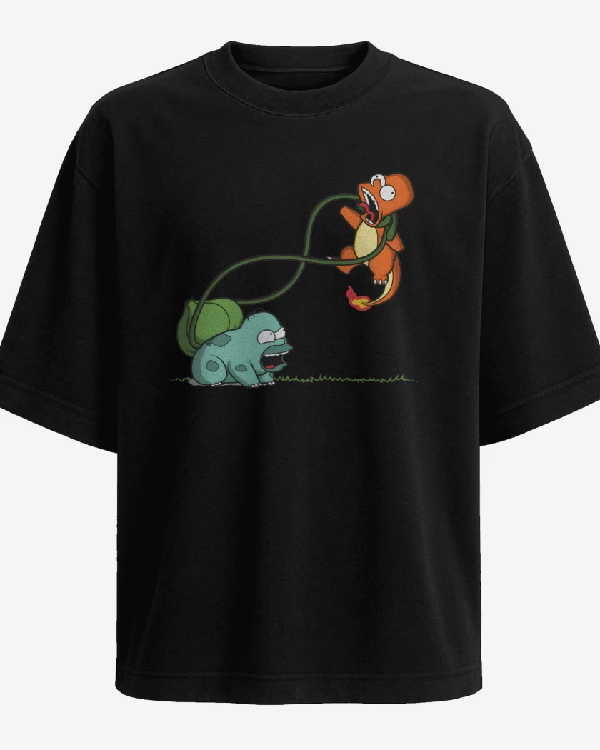 Polera Oversize Homersaur vs Bartmander 