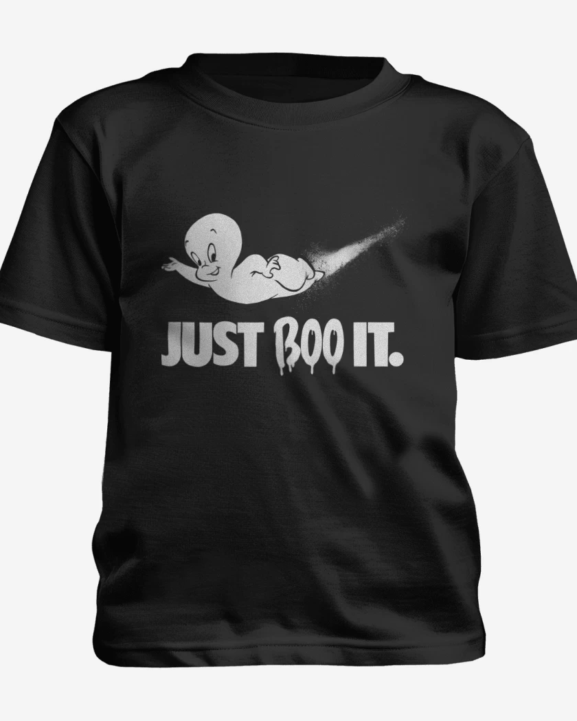 Polera de niño Negro de Just BOO It