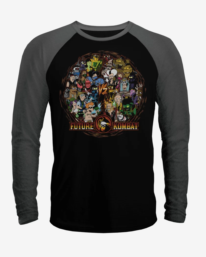 Polera Raglan Future Kombat