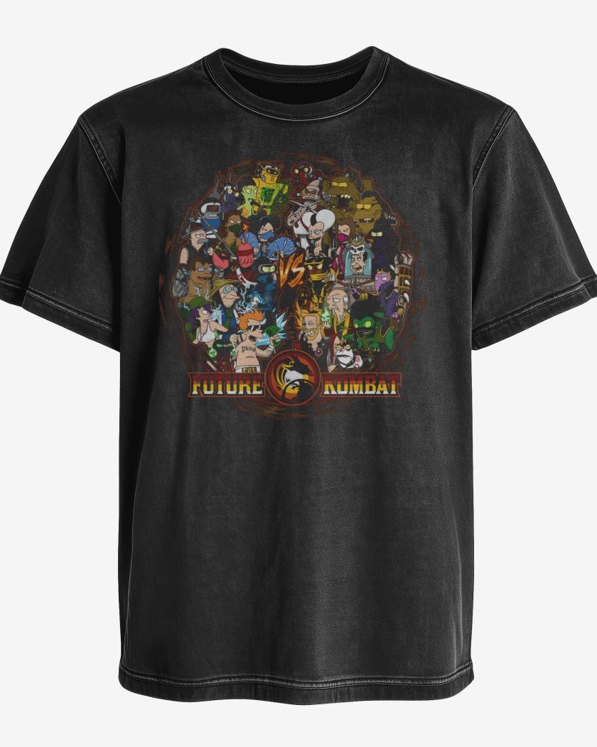Polera desgastada Future Kombat