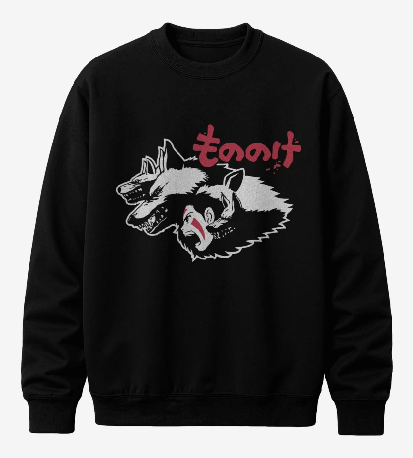 Poleron polo Negro de Mononoke 2