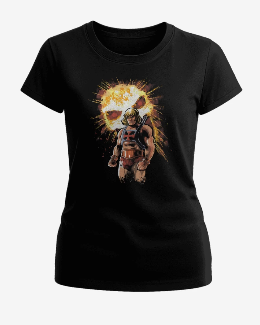Polera de Mujer Negro de The Master Rises