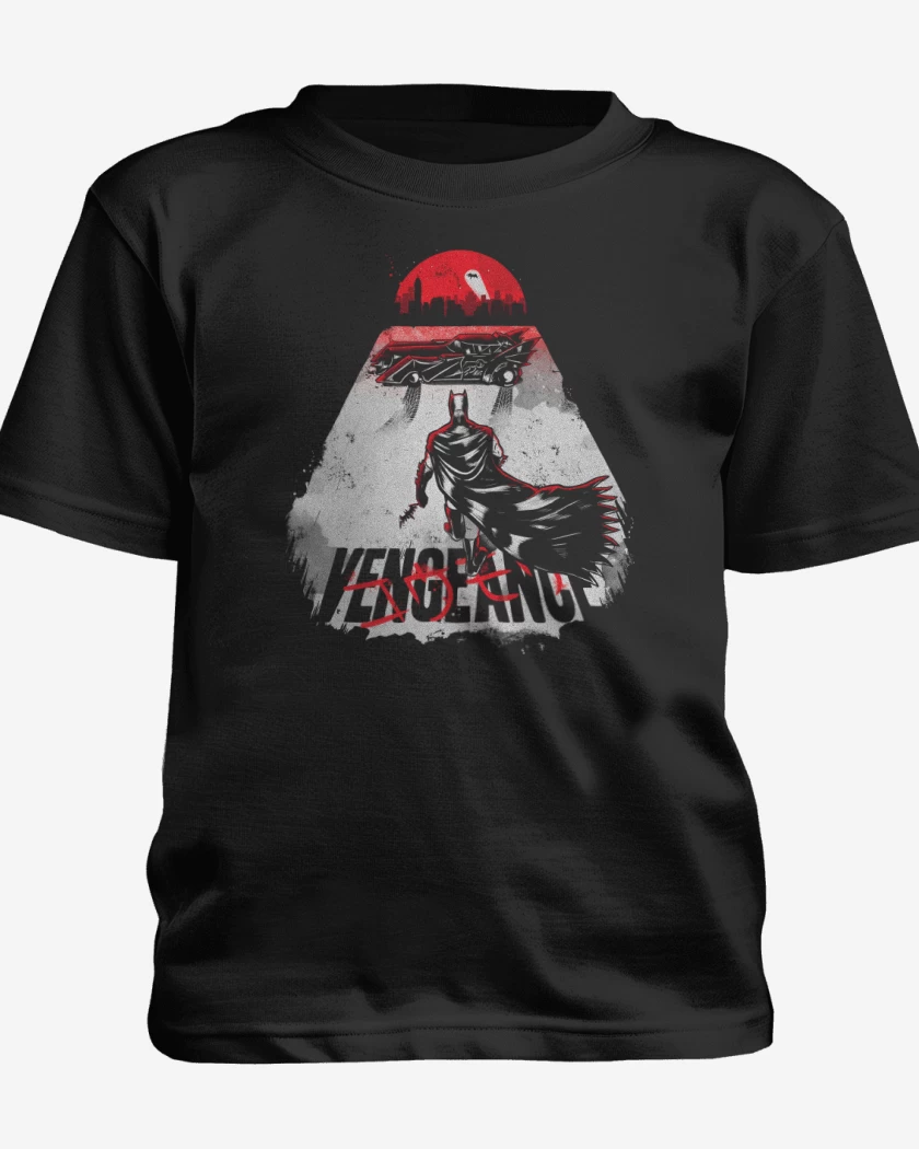 Polera de niño Negro de Vengeance Akira