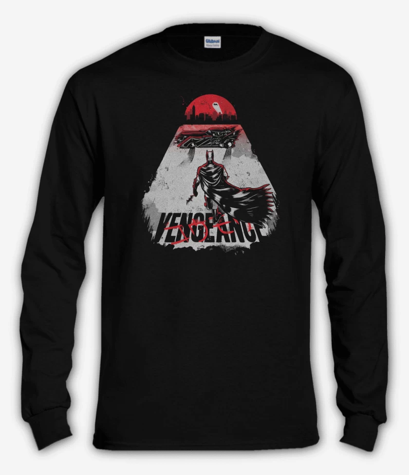 Polera manga larga Negro de Vengeance Akira
