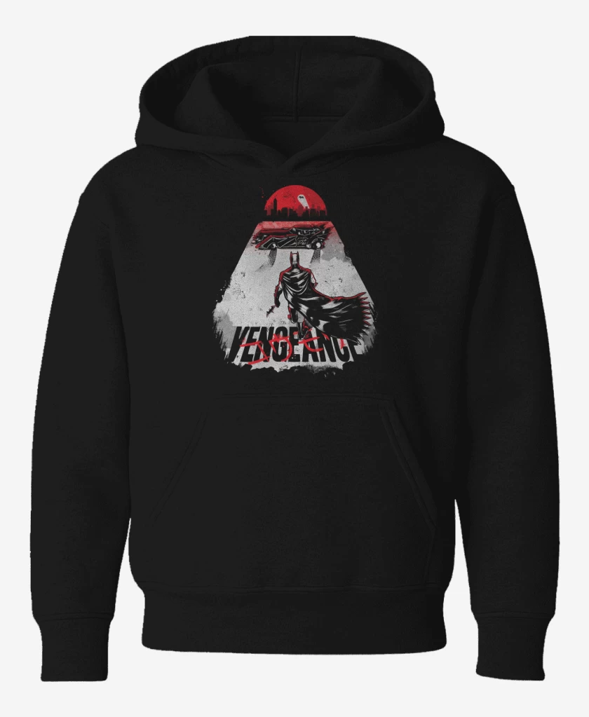 Poleron de niño Negro de Vengeance Akira