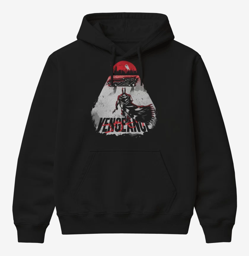 Poleron Canguro básico Negro de Vengeance Akira