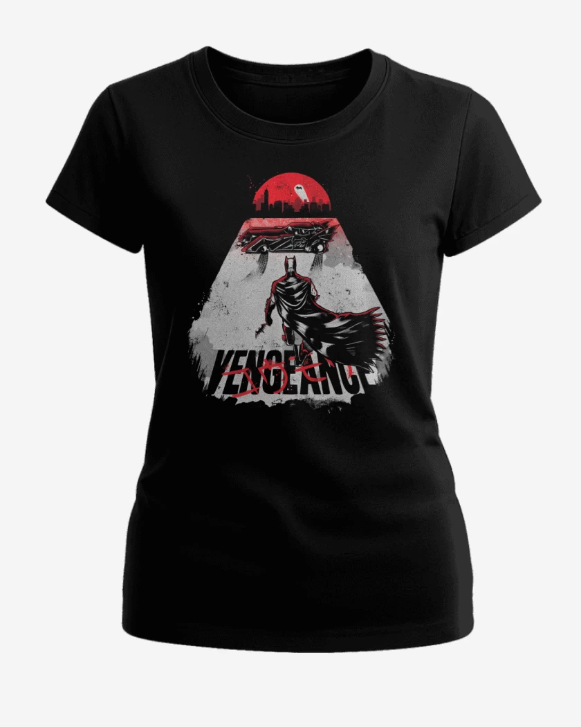 Polera de Mujer Negro de Vengeance Akira