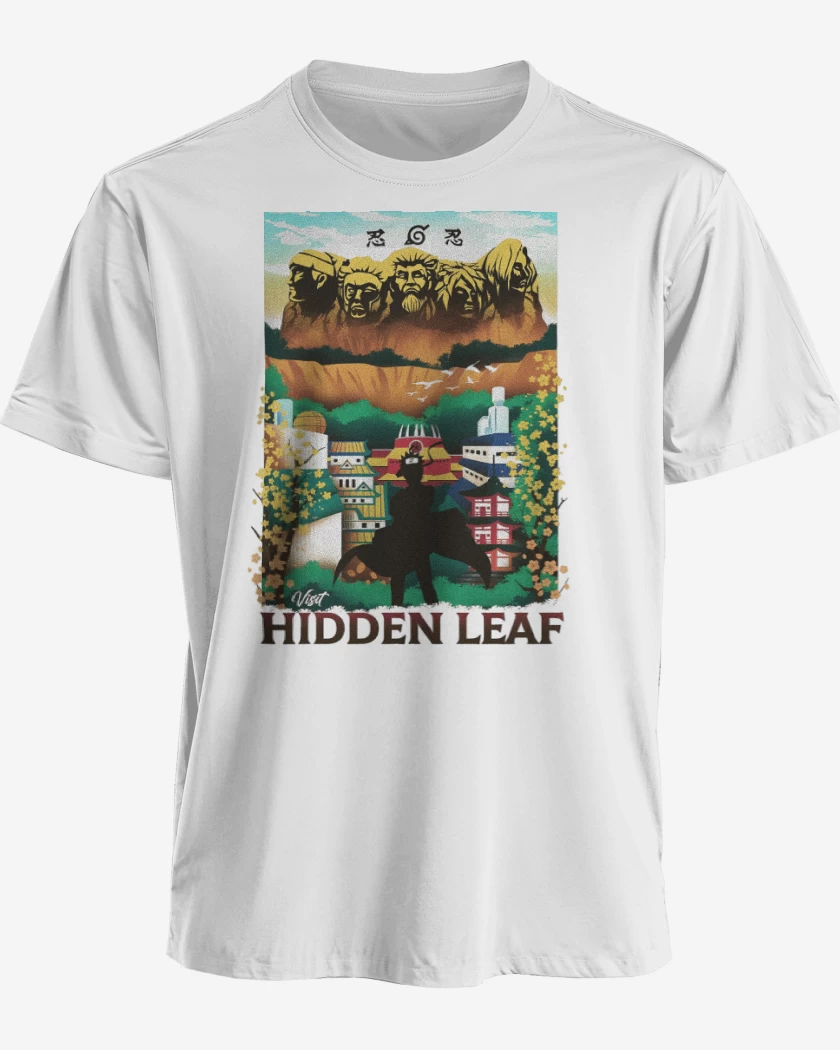 Polera premium Aldea Oculta de la Hoja