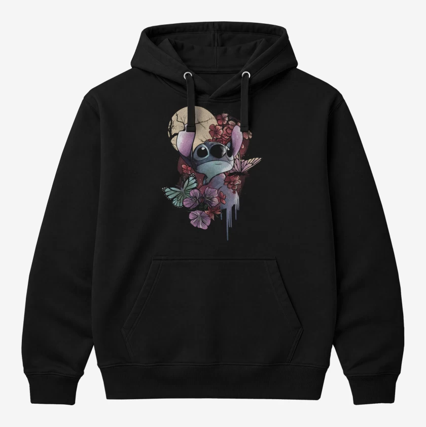 Polerón Canguro Flores en Ohana