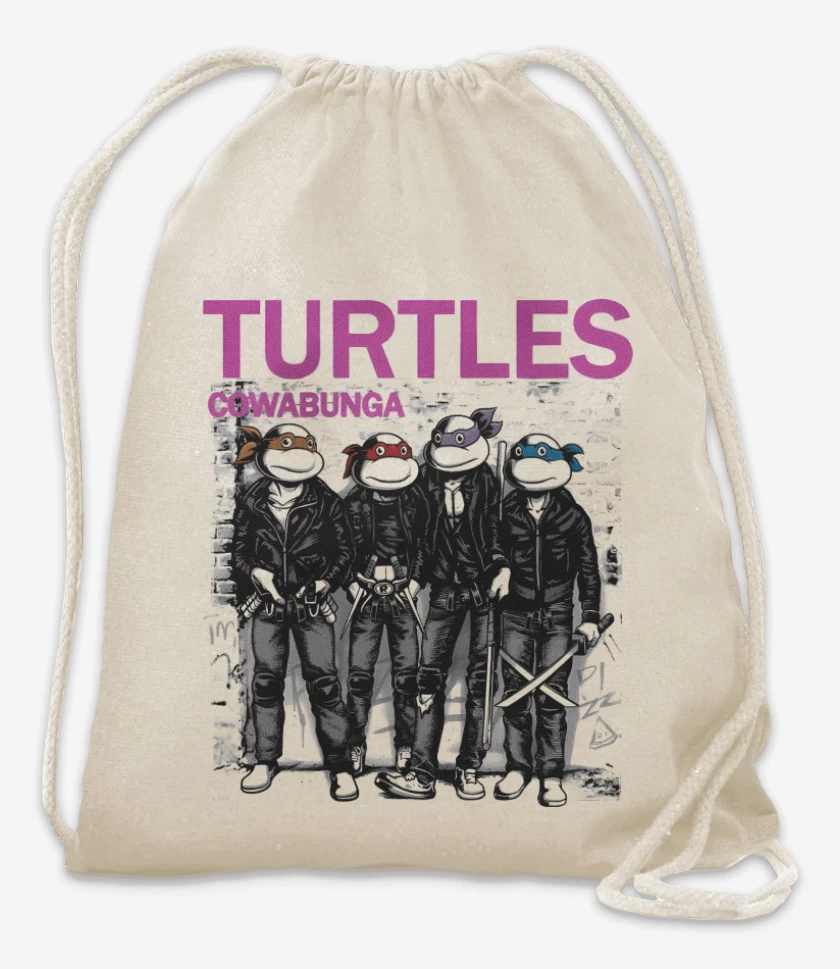 Mochila Blanco de Turtles Cowabunga 