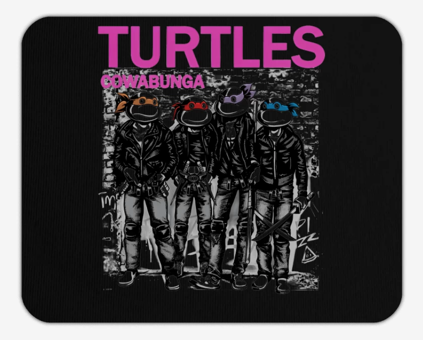 Mousepad Turtles Cowabunga 