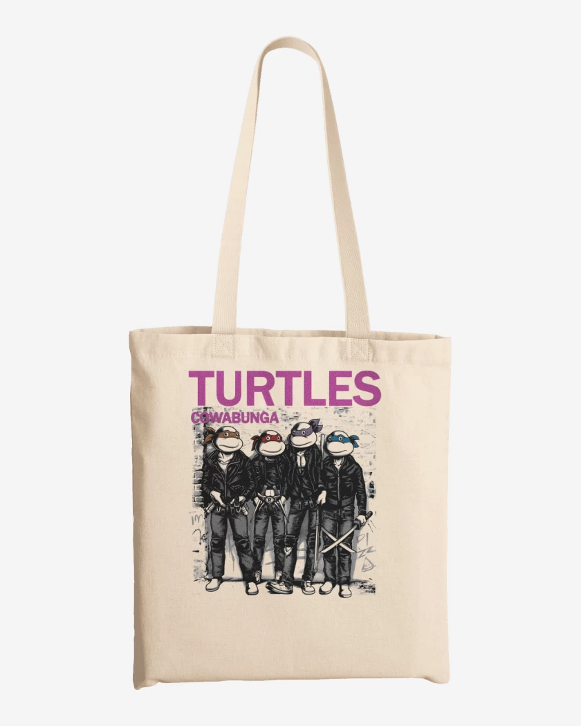 Totebag Turtles Cowabunga 