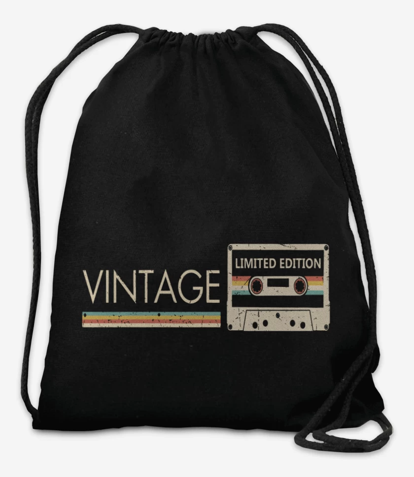 Mochila Negro de Vintage limited edition