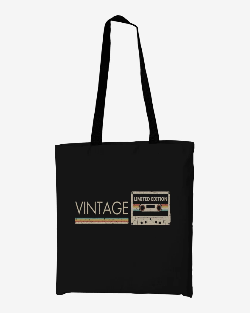 Totebag Negro de Vintage limited edition