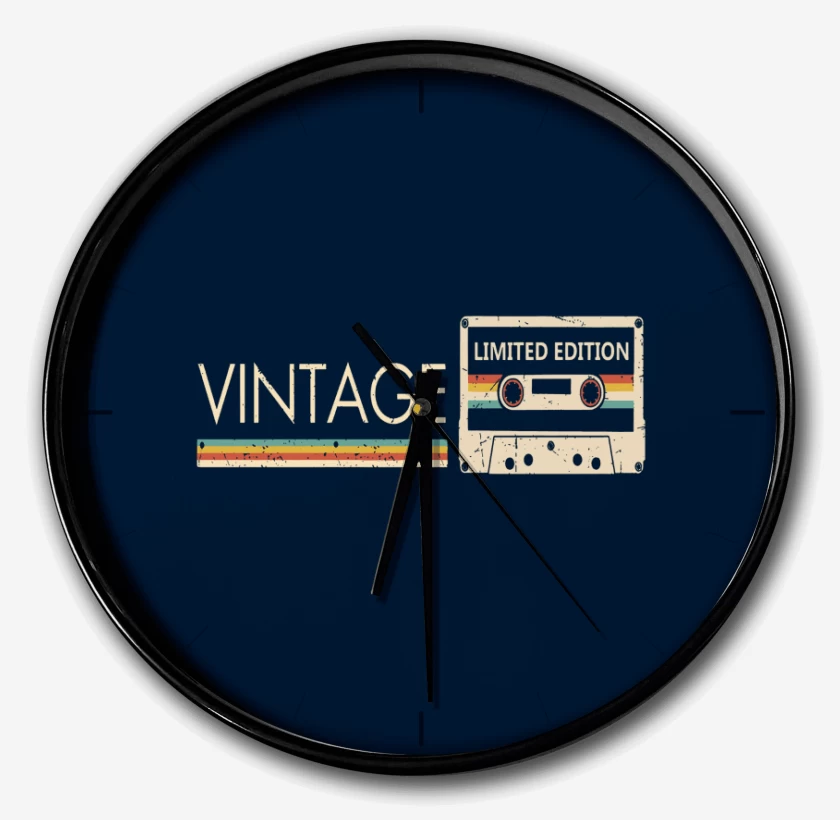 Reloj Azul Marino de Vintage limited edition