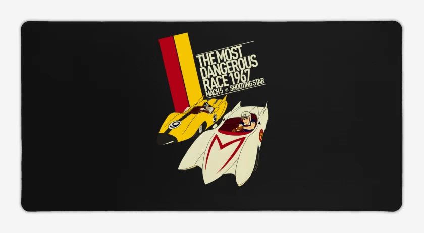 Mouse pad Gamer Negro de The most dangerous race