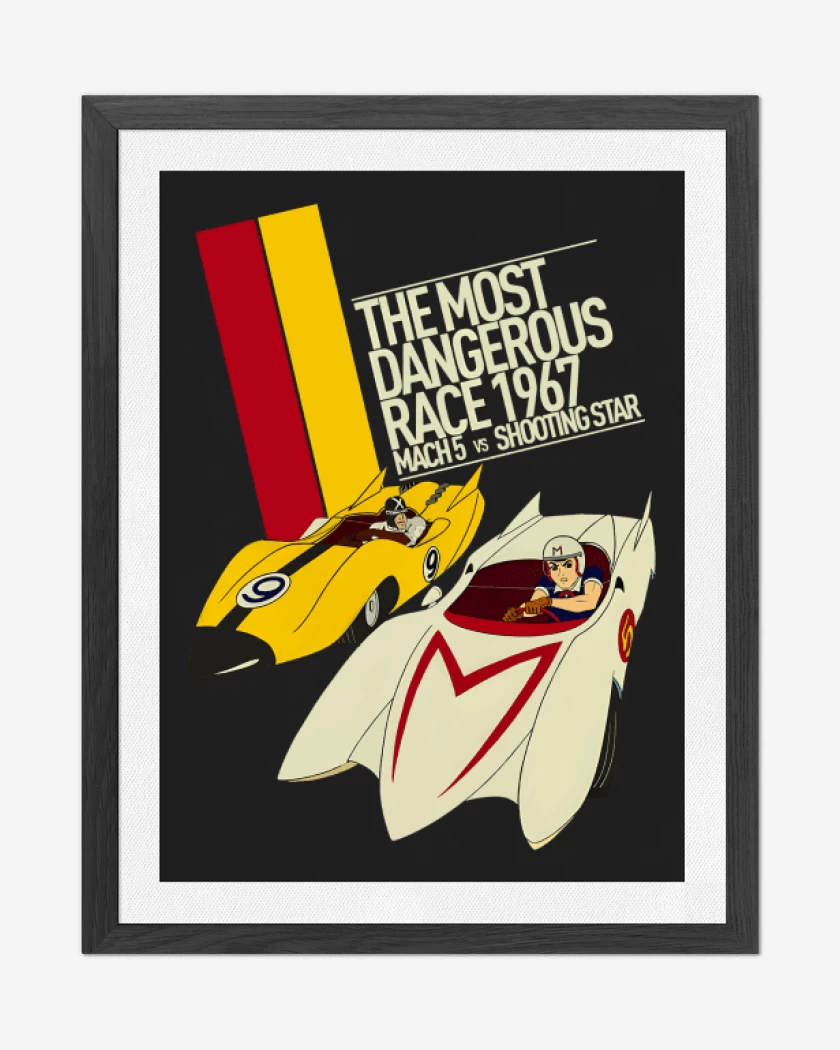 Cuadro decorativo The most dangerous race