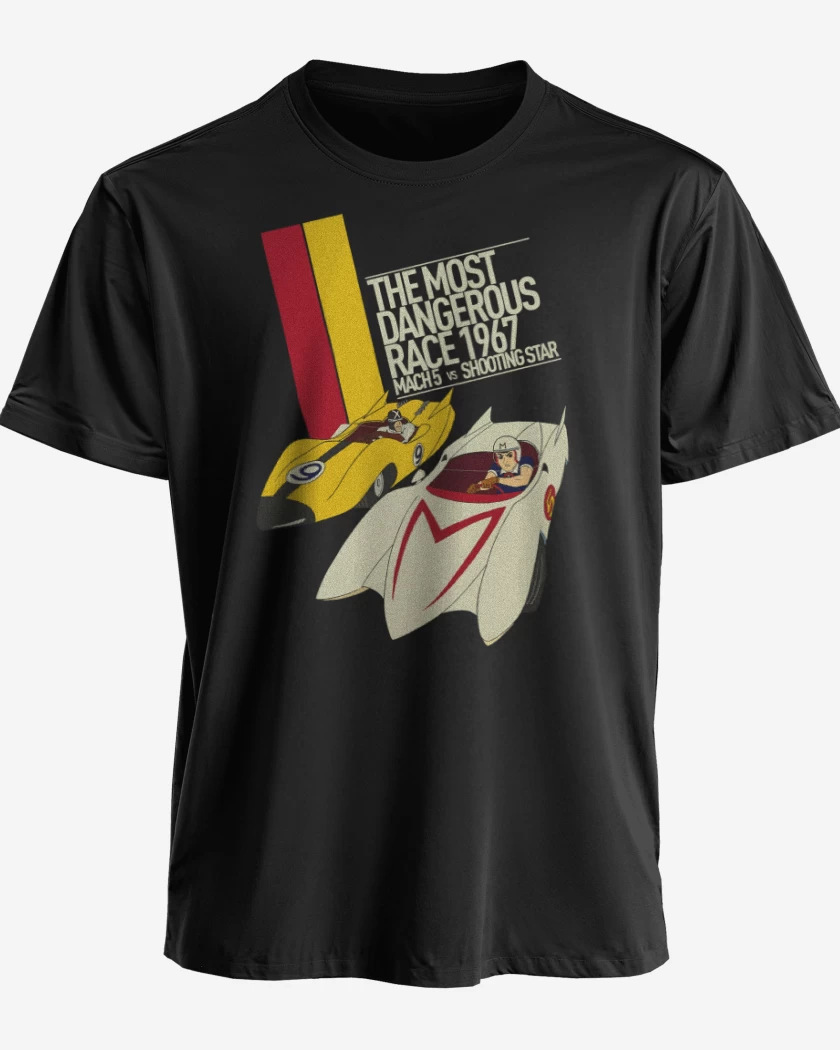 Polera premium Negro de The most dangerous race