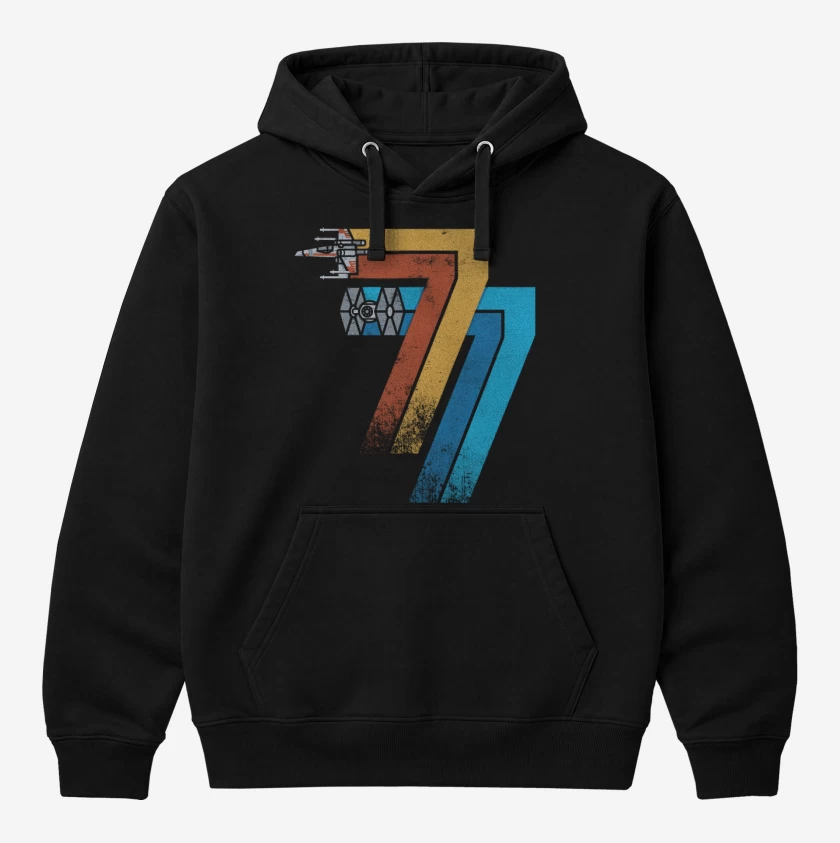 Polerón Canguro Negro de 77