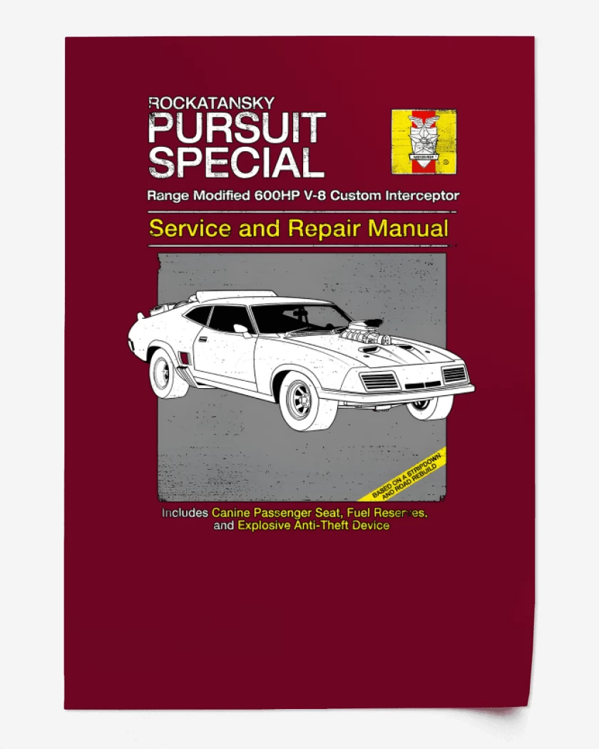 Print Burdeo de V8 Interceptor