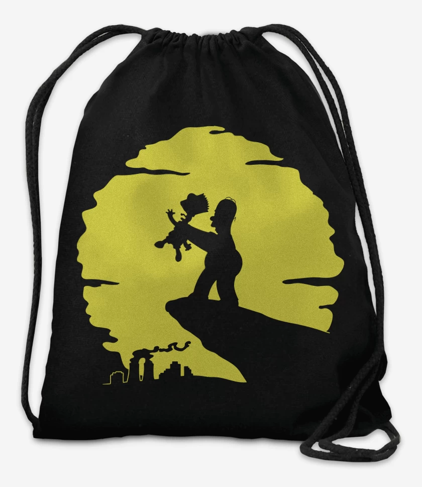 Mochila Negro de Pequeño demonio