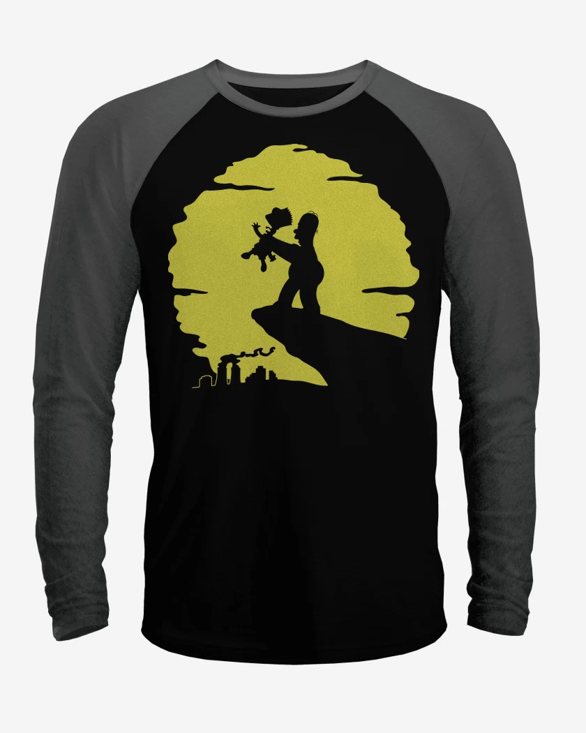 Polera Raglan Pequeño demonio