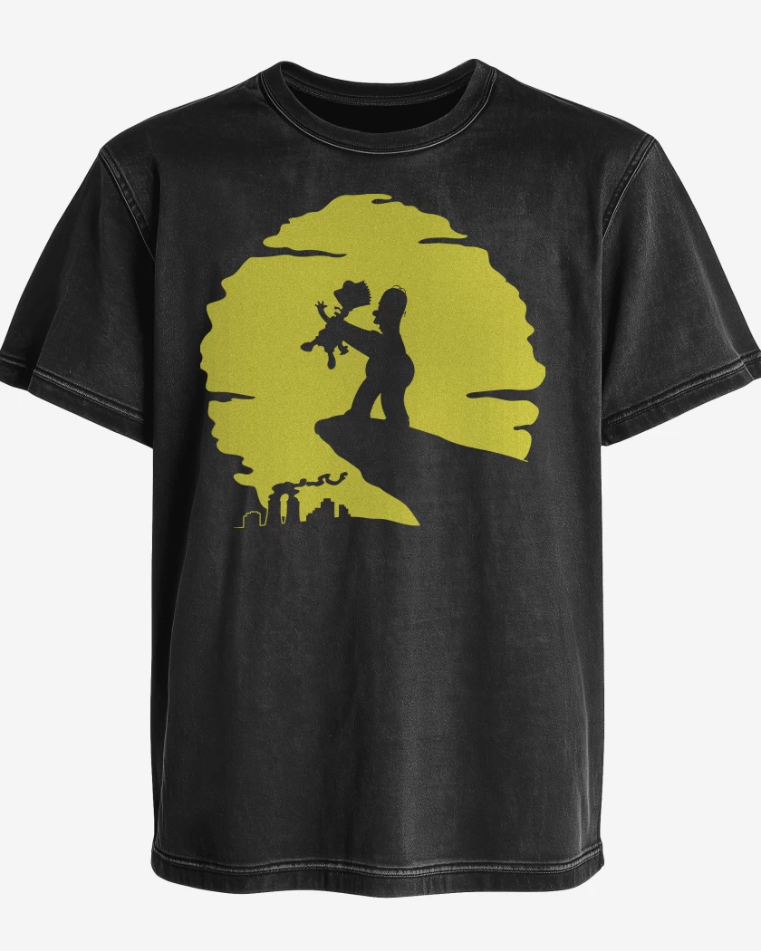 Polera desgastada Pequeño demonio