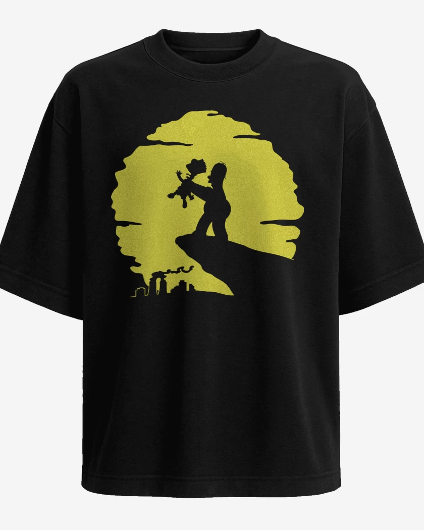 Polera Oversize Pequeño demonio