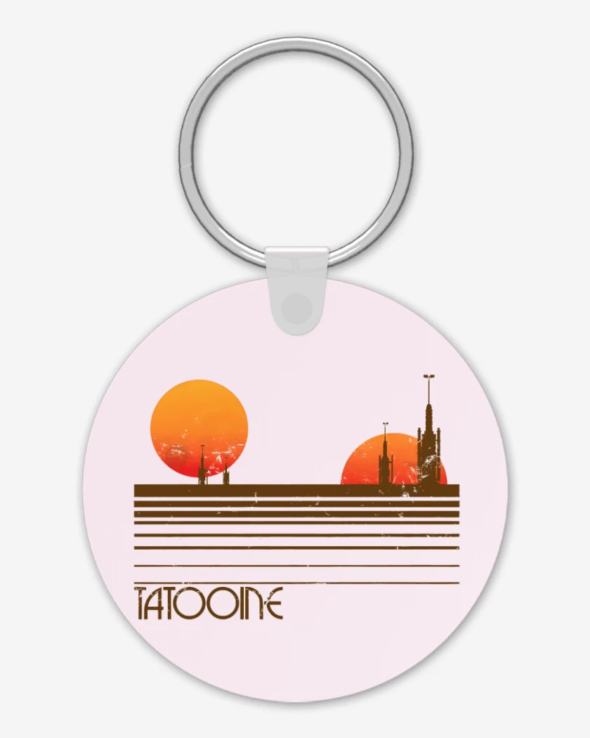 Llavero Rosa Pastel de Tatooine 