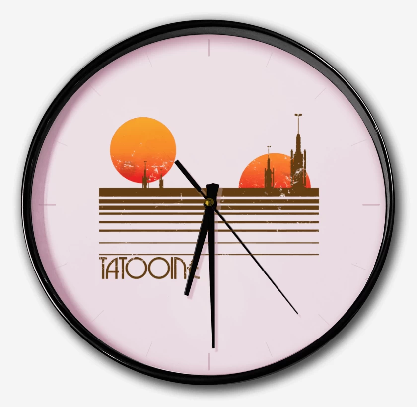 Reloj Rosa Pastel de Tatooine 