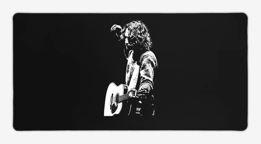 Mouse pad Gamer Negro de Chris Cornell 2