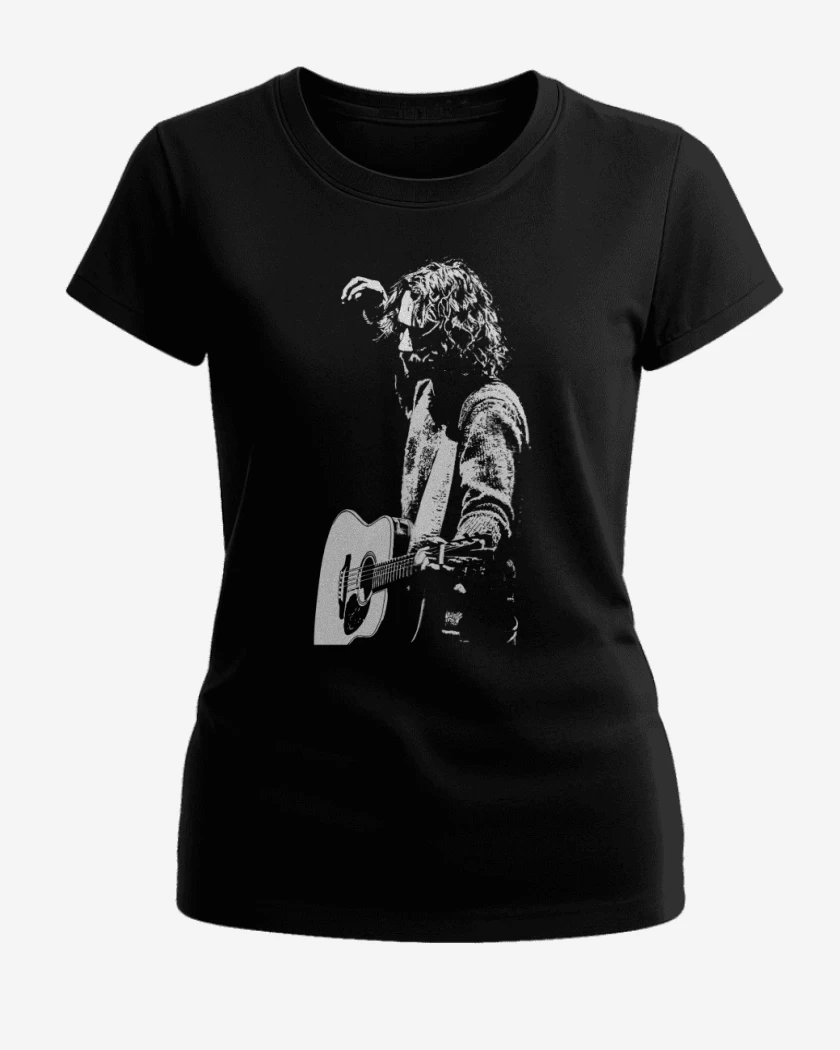 Polera de Mujer Negro de Chris Cornell 2