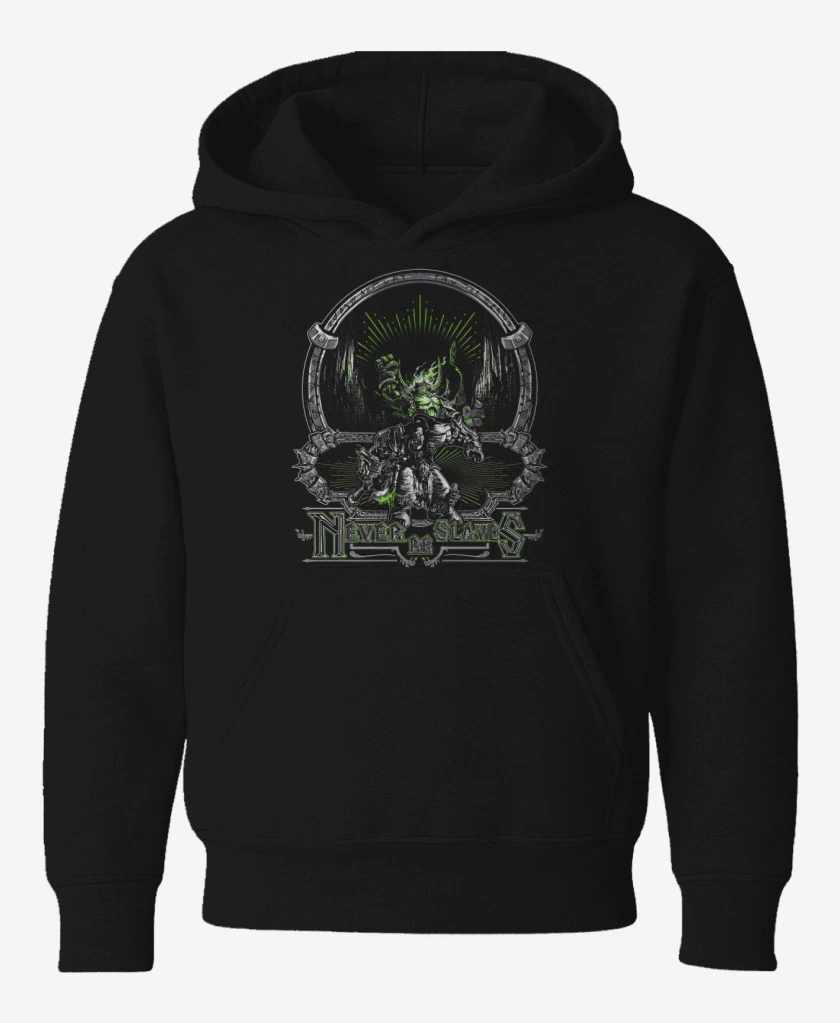 Poleron de niño Negro de Never be slaves