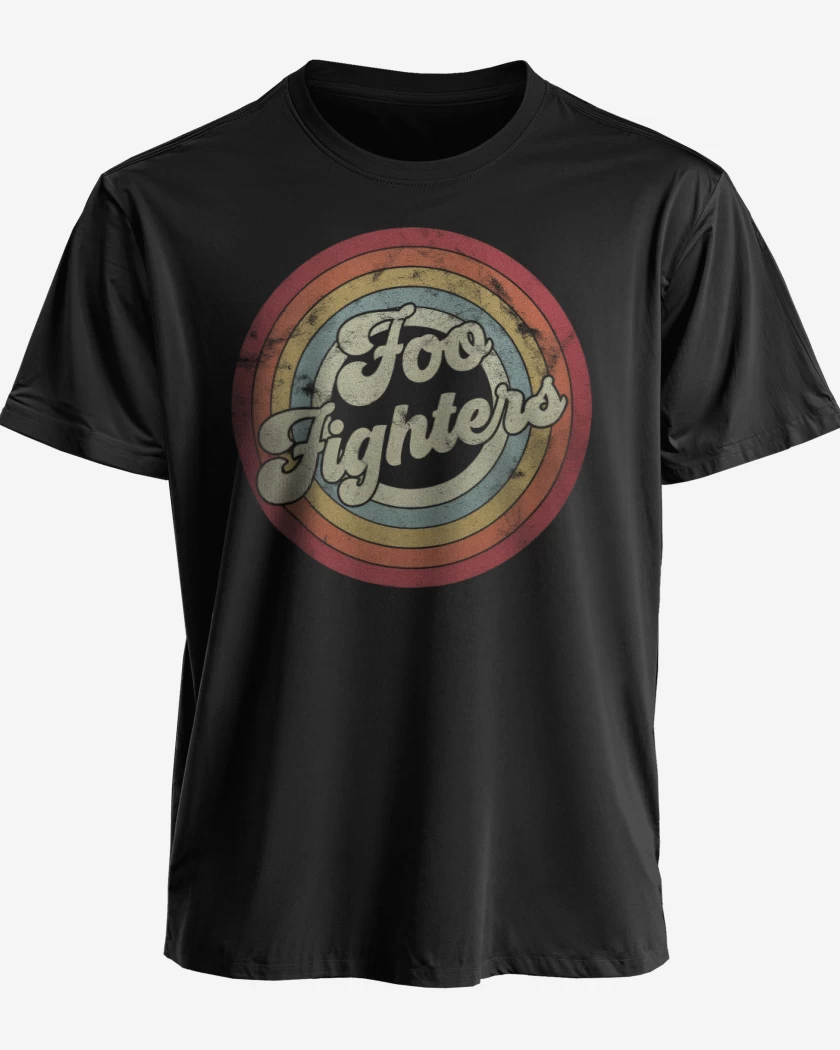 Polera Foo fiighters retro