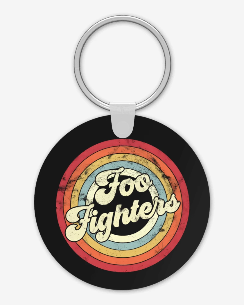 Llavero Foo fiighters retro